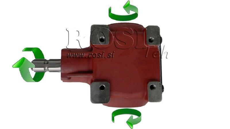INGRANAGGIO AD ANGOLAZIONE TB-27J 1.46:1 (40HP-29.4kW)