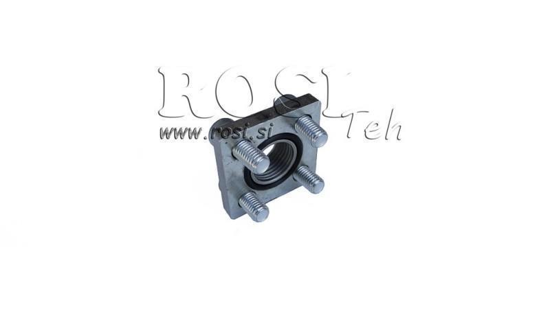 PIPE CONNECTION 3/8 - FLAT FLANGE fi 30