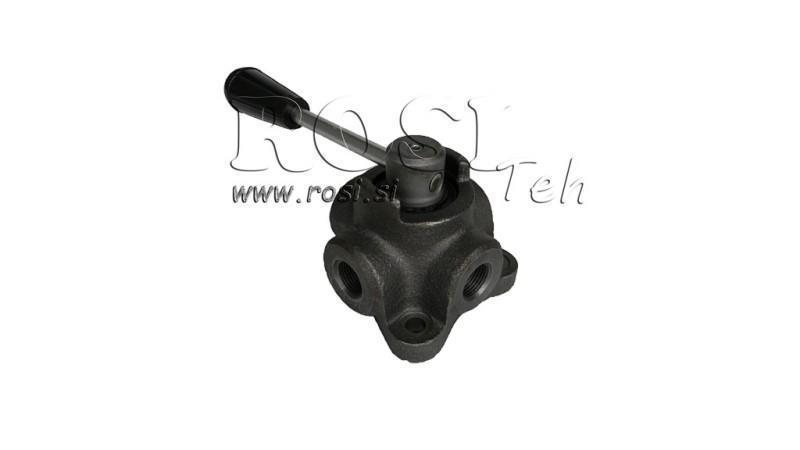 ROČNI 4 POTNI VENTIL IF 3/8 - 35lit