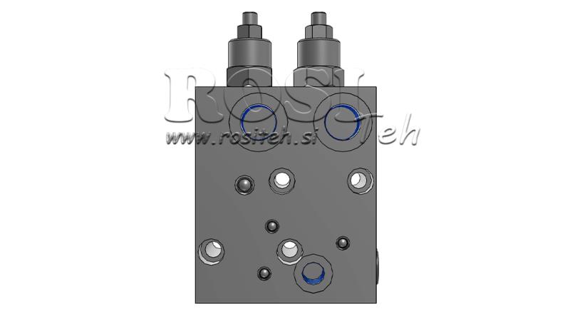 VENTIL FÖR HYDRAULISK BROMS AV HYDRAULISK MOTOR KPBR-250/1/D
