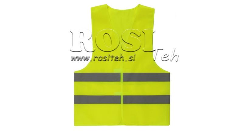 ODSEVNI JOPIČ VISOKA VIDLJIVOST oranžno/rumeni