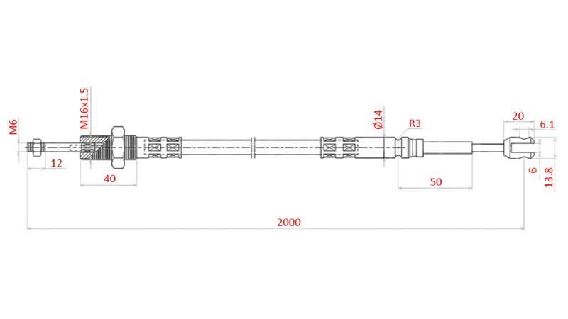 TRECCIA L=2000 - FORCHETTA