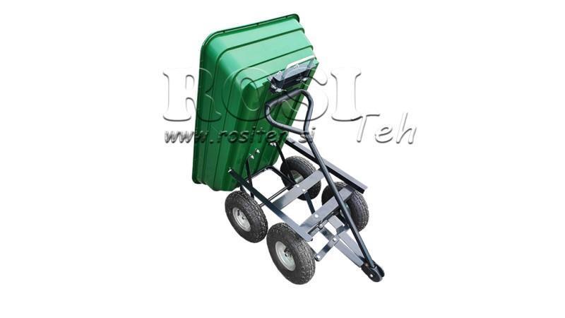 GARDEN TROLLEY Tipper 75lit