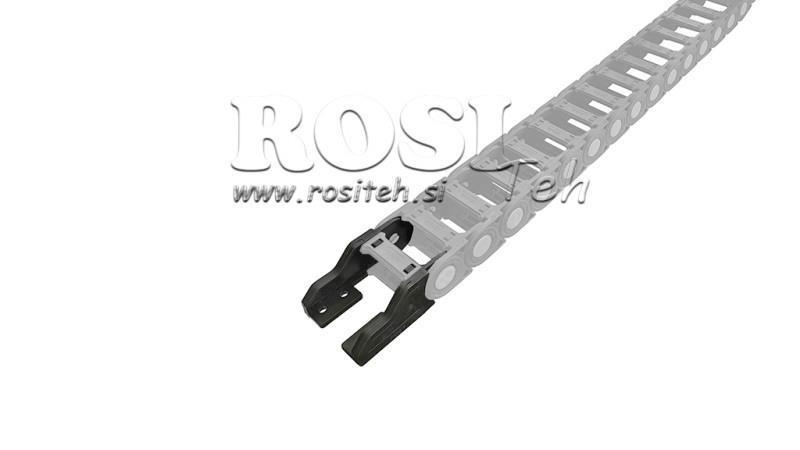 PLASTIC END BRACKET ASSEMBLY CK35a