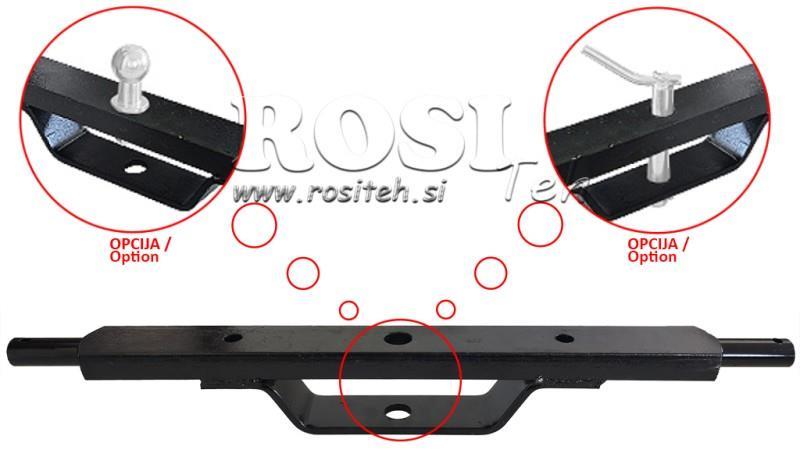 TRACTOR HYDRAULIC CROSSBAR CATEGORY 2 WITH MOUNTING BRACKET (L-750mm)