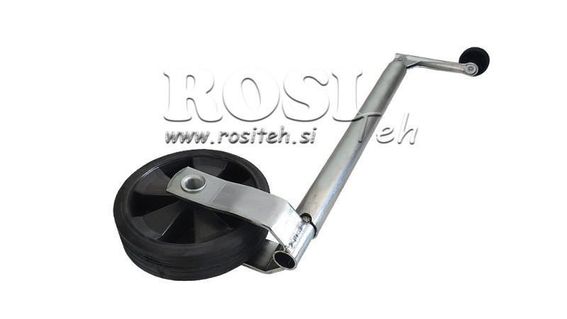 WHEEL PARKING JACK FOR CAR TRAILER 35mm 75kg