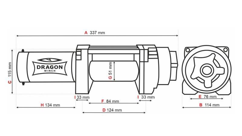 12 V ΗΛΕΚΤΡΙΚΟ ΜΗΧΑΝΙΚΟ ΔΕΝΤΡΟ DWH 4500 HD - 2041 kg - ΣΥΝΘΕΤΙΚΟ ΣΧΟΙΝΙ