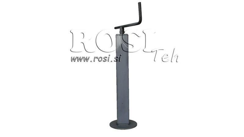 GAMBA DI SUPPORTO FILETTATA (ALTEZZA 750mm - CORSA 430mm) - 1.000KG