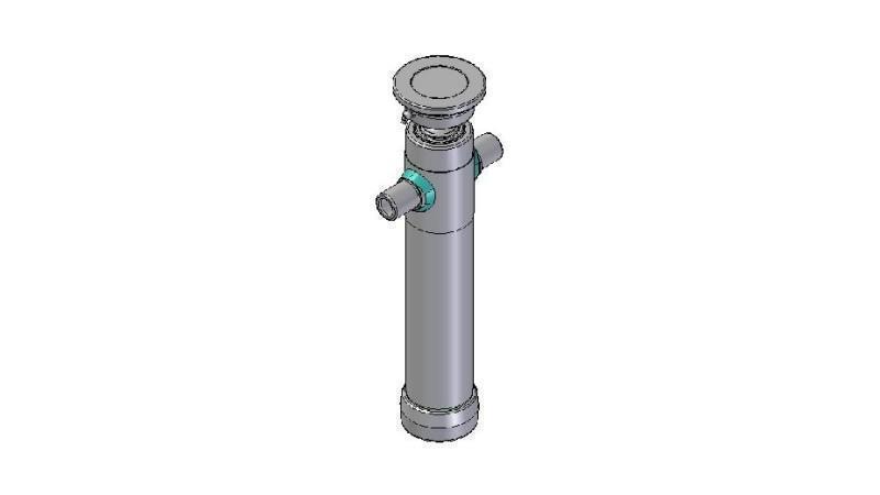 2023S - CILINDRO TELESCOPICO STANDARD/BALL 2 STADI CORSO 695 DIAMETRO 80