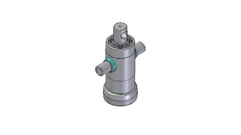 3030F -TELESCOPIC CYLINDER STANDARD/HOLE 3 STAGES STROKE 500 DIAMETER 112