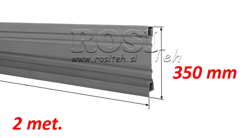 PAGINA PER RIMORCHIO PER RIFIUTI 2 MET. - ALTEZZA 350 mm
