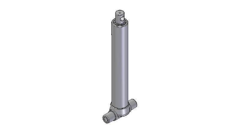 2525F -CYLINDER TELESKOPOWY INFERIORNY – OTWÓR 2 ETAPY SKOKU 895 ŚREDNICA 80