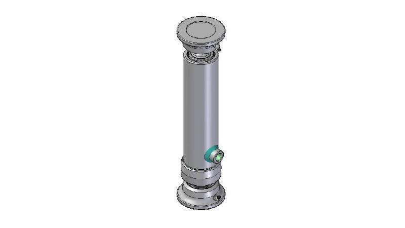 2721S -CILINDRO TELESCOPICO PALLA – PALLA 2 GRADI CORSO 525 FI 80