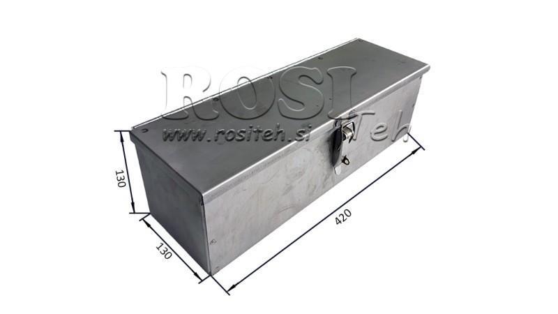METALOWA PUDEŁKO 420x130x130