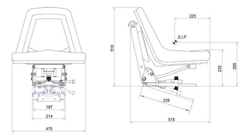 SEAT SWIVEL UNIVERSAL