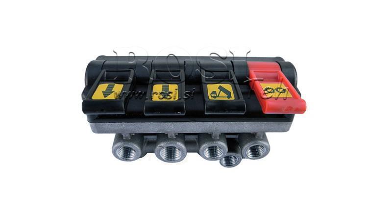 4 WAY PNEUMATIC CONTROLLER