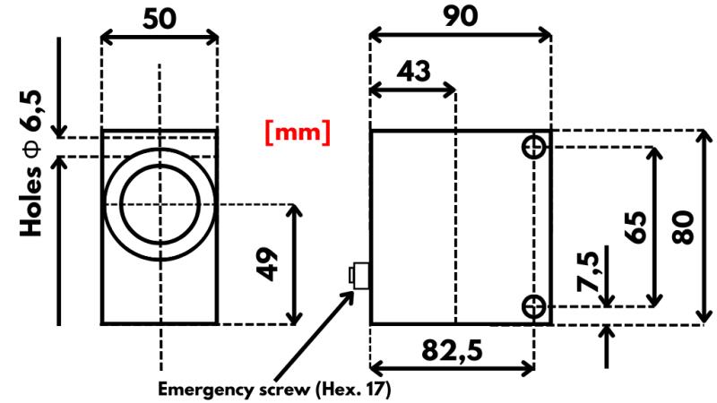  HOUSING FOR 2-WAY HYDRAULIC VALVE REXROTH 1 150-LIT