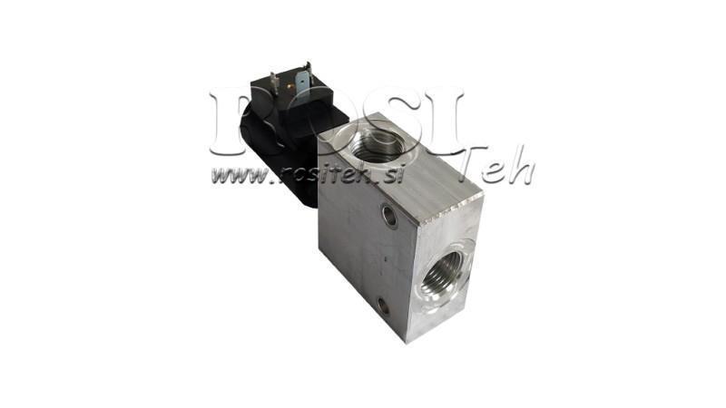 2 valvola di corsa 1/2 (NO) 12V - 60lit