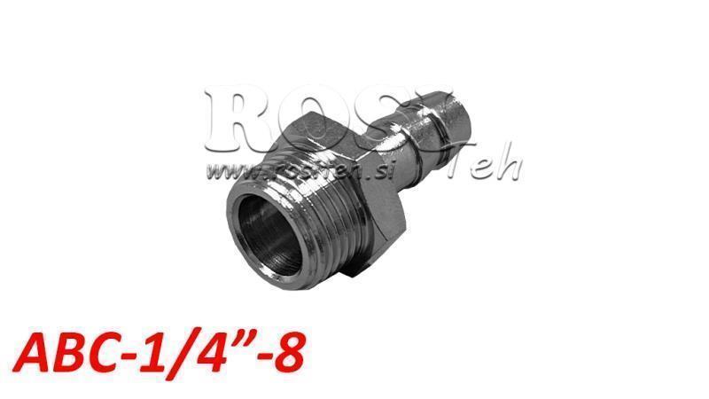 CONNETTORE PNEUMATICO A SPINA SMREKICA ABC-014-8