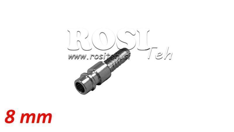 PNEUMATIC QUICK COUPLING MALE SPRUCE 8mm - DN7.2