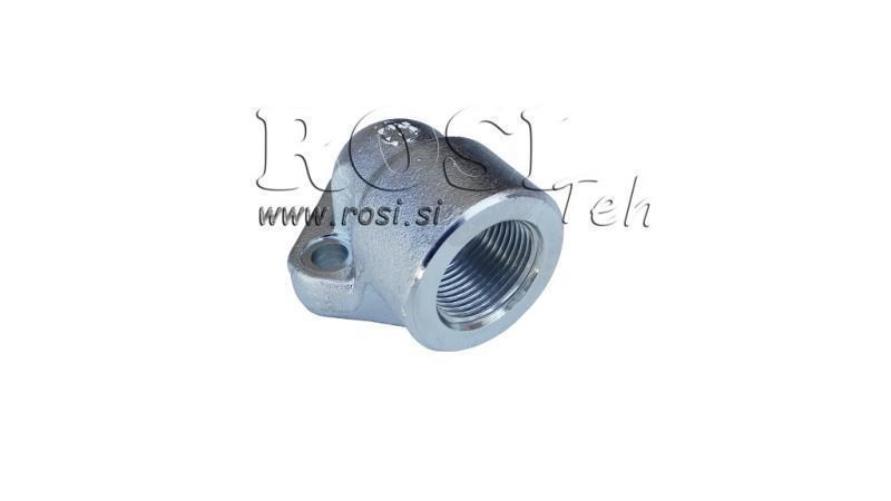 PIPE CONNECTION 1 - ANGLE FLANGE fi 50
