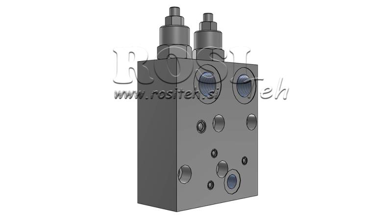 VENTIL FÖR HYDRAULISK BROMS AV HYDRAULISK MOTOR KPBR-250/1/D