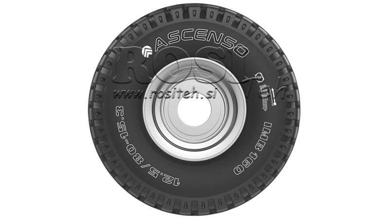 15.0/55-17 PNEUMATIQUE AW909 14PL AVEC JANTE 13,00X17