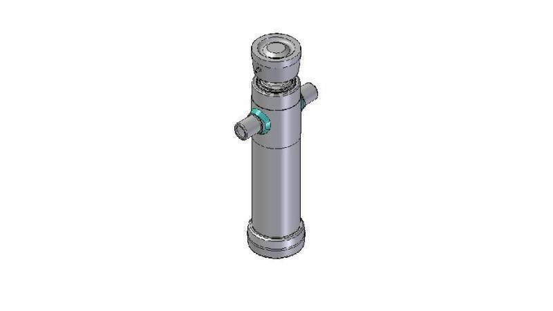 3023S - CILINDRO TELESCOPICO STANDARD/BALL 2 STADI CORSO 695 DIAMETRO 95