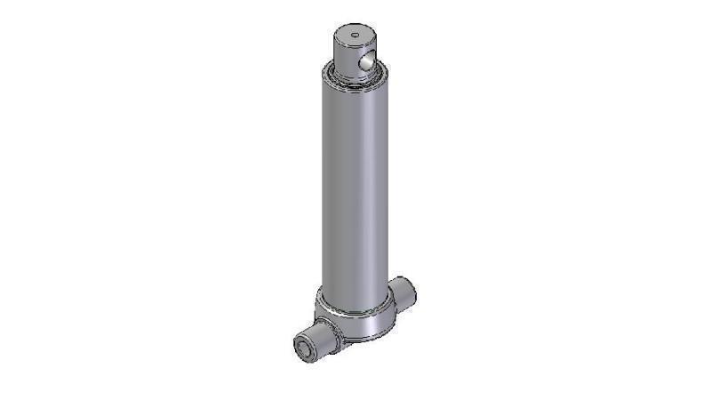 3524F -TELESCOPIC CYLINDER INFERIOR – HOLE 2 STAGES TRAVEL 795 DIAMETER 95
