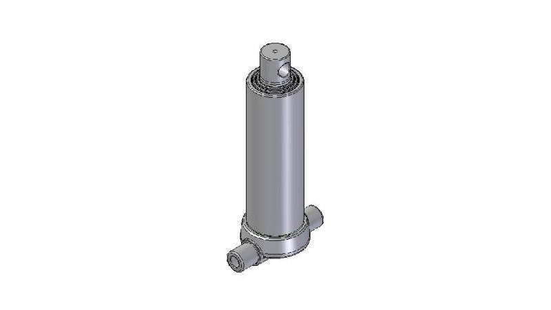 3536F -TELESCOPIC CYLINDER INFERIOR – HOLE 3 DEGREES STROKE 1283 FI 112