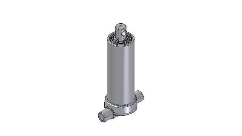 3565F -TELESCOPIC CYLINDER INFERIOR – HOLE 4 DEGREES STROKE 1060 FI 112