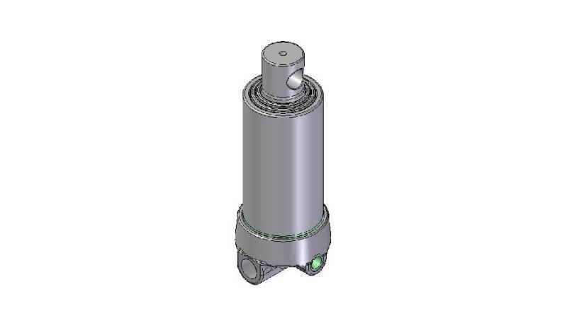 3630F -TELESCOPIC CYLINDER HOLE - HOLE 3 DEGREES STROKE 500 FI 112
