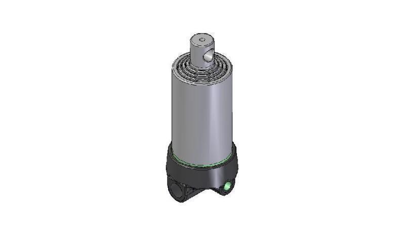 3662F -TELESCOPIC CYLINDER HOLE - HOLE 4 STEPS TRAVEL 673 FI 112