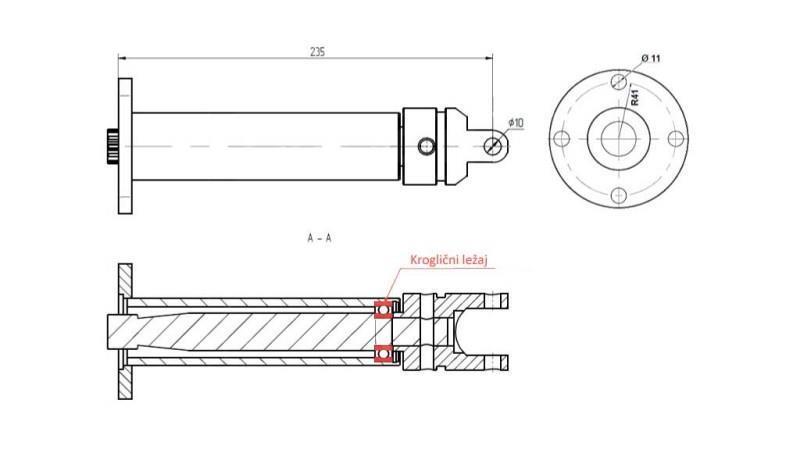 STEERING COLUMN - FORK