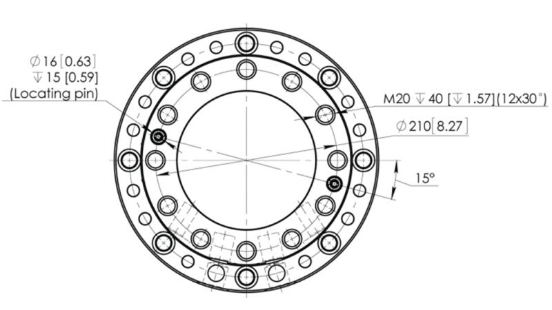 ΥΔΡΑΥΛΙΚΟΣ ΡΟΤΑΤΟΡΑΣ CPR9-01 33000-9000 KG