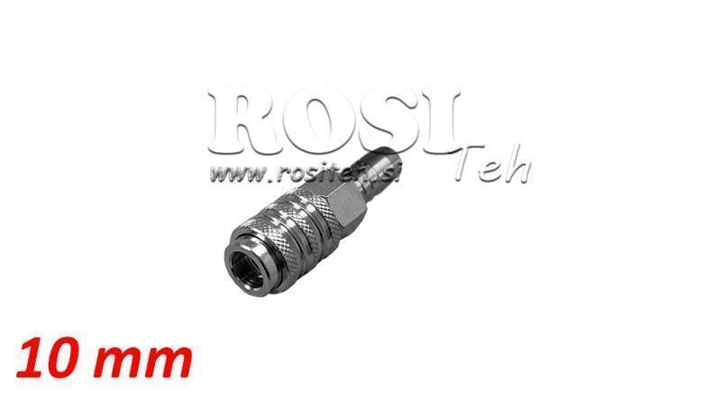 PNEUMATIC QUICK COUPLING FEMALE SPRUCE 10mm - DN7.2