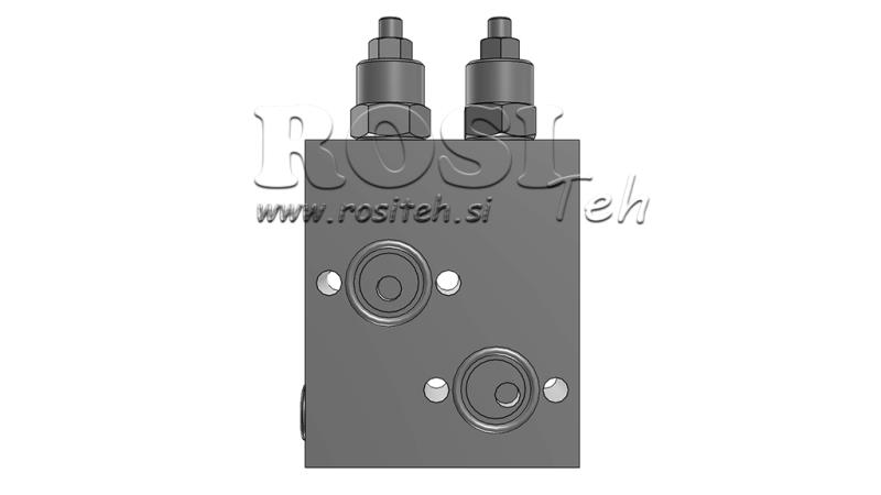 VENTIL FÖR HYDRAULISK BROMS AV HYDRAULISK MOTOR KPBR-250/1/D