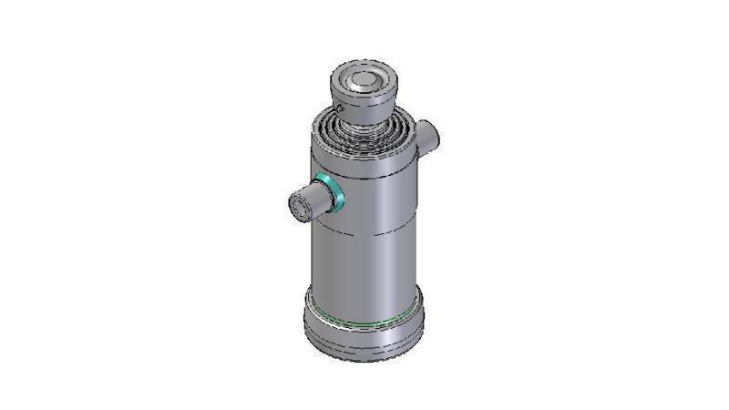 4041S -TELESCOPICKÝ VALEC ŠTANDARD/GULIČKA 4 STUPNE ZDVIH 1040 PRIEMER 152