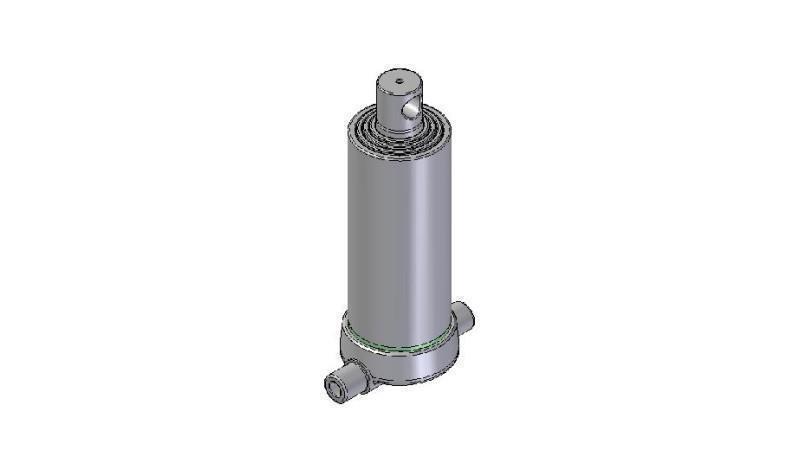 4542F -TELESCOPIC CYLINDER INFERIOR – HOLE 4 DEGREES STROKE 1220 FI 152