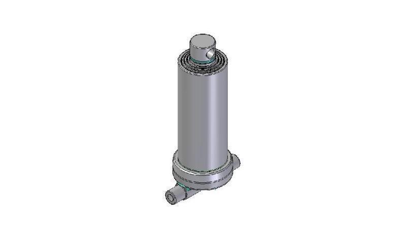 4545F - TELESCOPIC SYLINTERI ALHAALLA – REIKÄ 4 ASTETTA ISKU 1490 FI 170