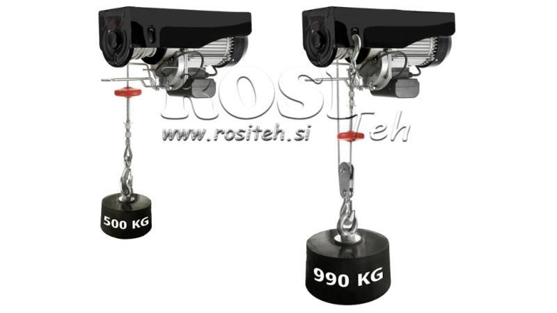 230 V ΗΛΕΚΤΡΙΚΟ ΜΟΝΤΕΛΟ DWI 500/990 KG