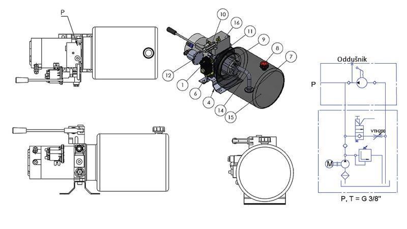 HANDPUMPE FÜR MINIAGGREGAT