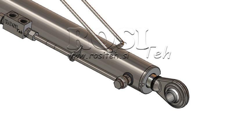 HYDRAULIC STANDARD TOP LINK - 2 CAT. 63/35-400 (45-95HP)(25,4/25,4)