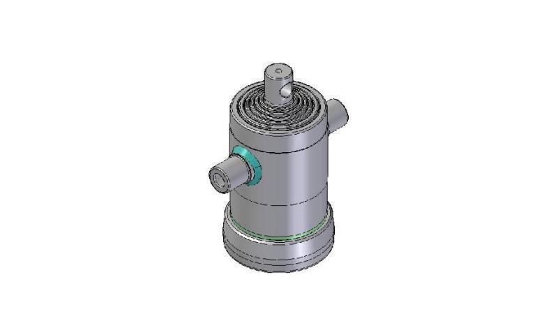 6006F - TELESCOPISK CYLINDER STANDARD/HUL 6 TRIN SLAG 1000 FI 152