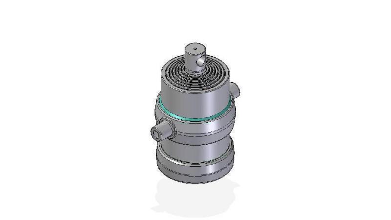 7050F -TELESCOPIC CYLINDER STANDARD/HOLE 7 STAGES STROKE 1665 FI 215