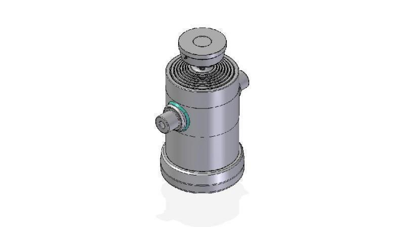 7063S -TELESCOPIC CYLINDER STANDARD/BALL 7 STAGES TRAVEL 2192 DIAMETER 270