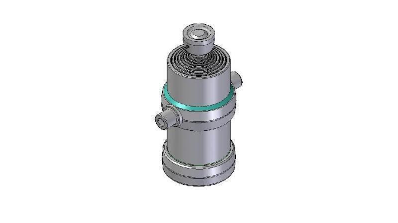 8006S - TELESCOPIC SYLINTERI STANDARD/PALLON 8 VAIHEEN MATKA 2340 HALKAISIJA 190
