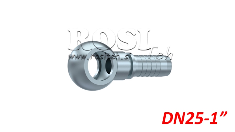HYDRAULISK KOBLING RNR ØYE DN25-1