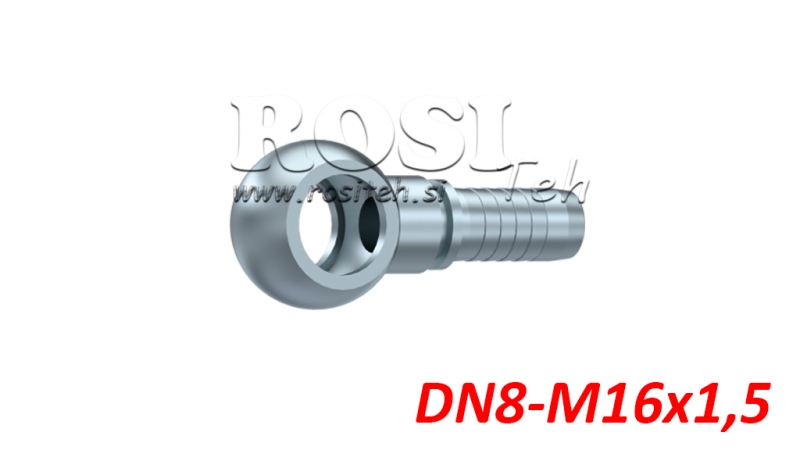 COLLEGAMENTO OCULARE IDRAULICO DN8-M16X1,5