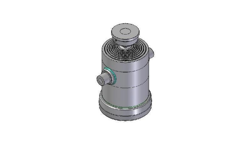 8054S -TELESCOPIC CYLINDER STANDARD/BALL 8 STAGES STROKE 2705 DIAMETER 300